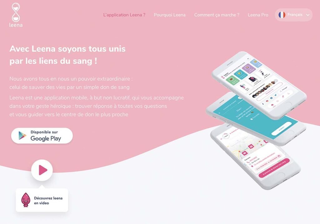 “ليينا”… تطبيق للتبرع بالدم