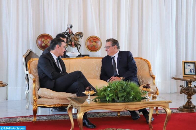 تفاصيل اجتماع أخنوش برئيس الحكومة الإسبانية