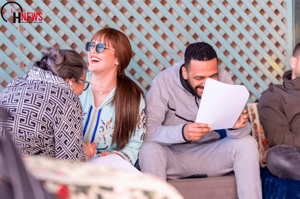 حصريا.. مهدي فولان ونرجس الحلاق من كواليس “ديرو النية”