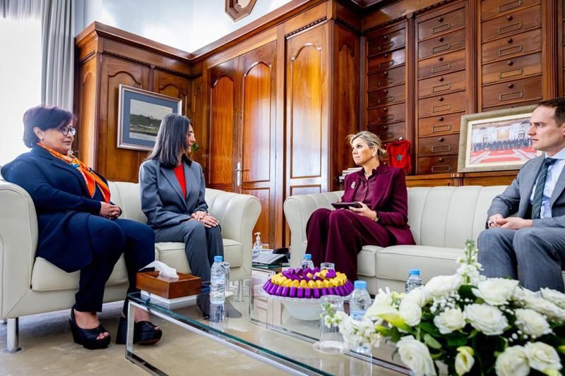 نادية-فتاح-العلوي-وملكة-هولندا | H-NEWS آش نيوز