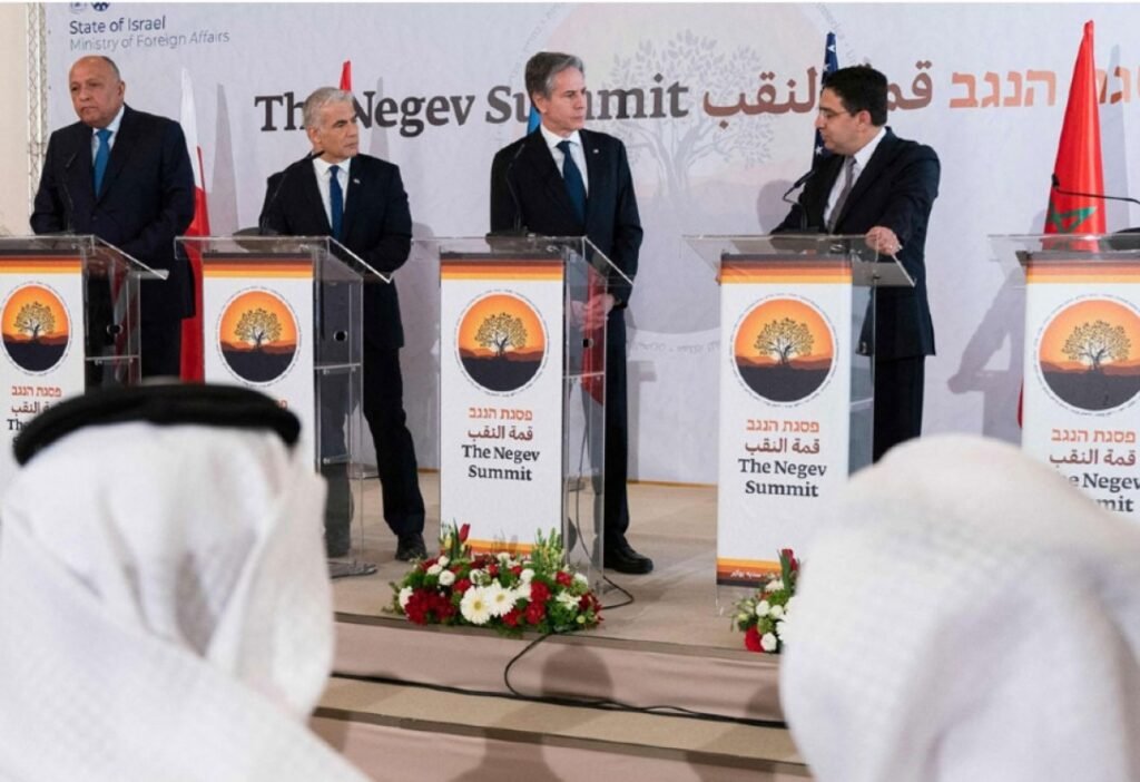 صحيفة إسرائيلية : قمة النقب ستعقد في يونيو المقبل بالمغرب