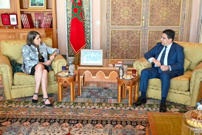 بوريطة يستقبل المنسقة الأمريكية للتعاون الأطلسي
