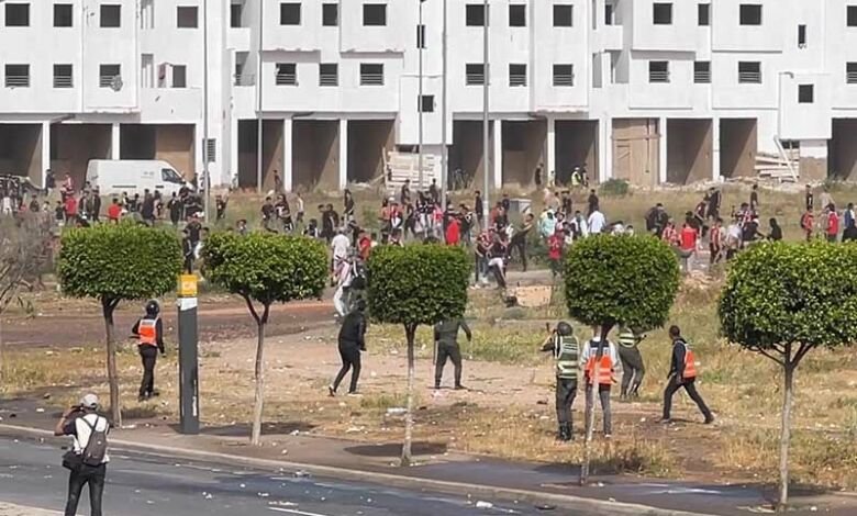 شغب مباراة الطاس والكوديم يطيح بـ 270 شخصا