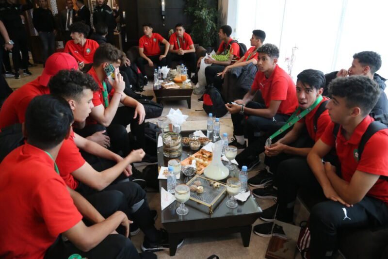 صور وتفاصيل جديدة لحفل استقبال منتخب الفتيان