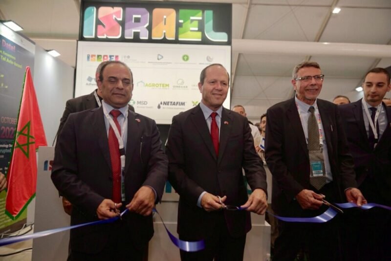 بالصور.. افتتاح أول جناح إسرائيلي بالمعرض الدولي للفلاحة