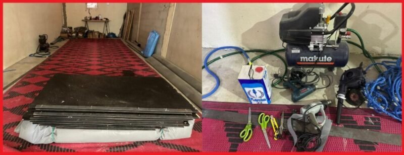 أمن العيون يفكك ورشة لصناعة قوارب “الموت”