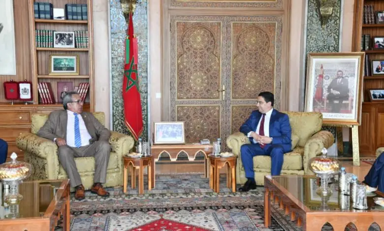 بوريطة يستقبل رئيس برلمان أمريكا الوسطى