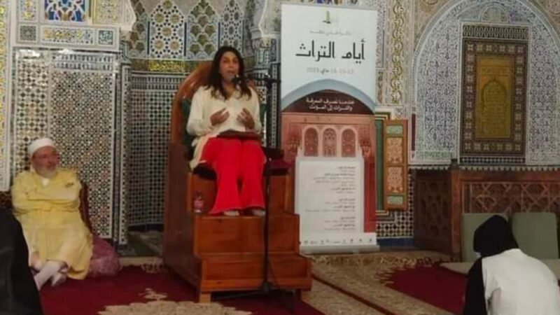 هذه حقيقة “خطيبة المسجد المتبرجة” بفاس