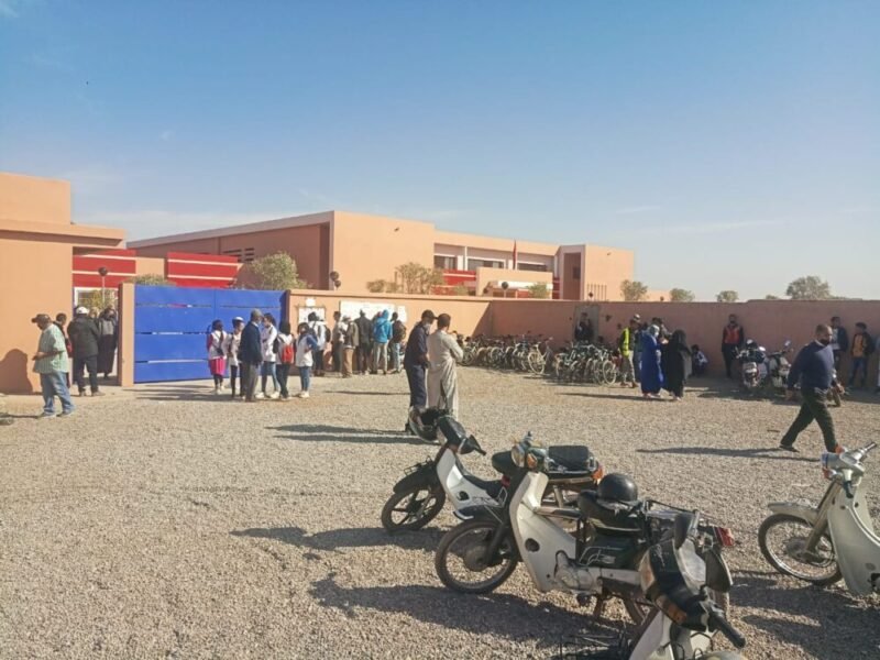 فضيحة تعثر مشروع ثانوية يهز مراكش