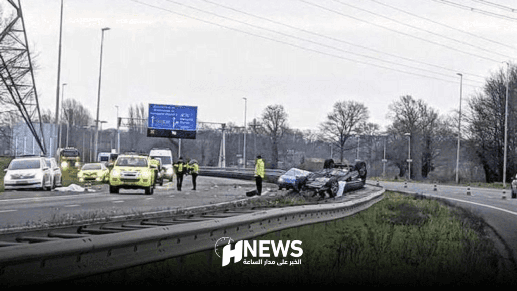 حادثة سير تنهي حياة لاعب مغربي بإسبانيا