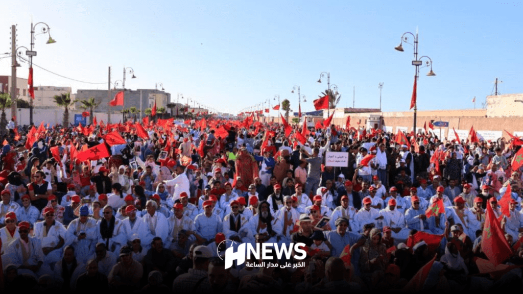 مسيرة بالداخلة تنديدا باعتداءات السمارة الإرهابية