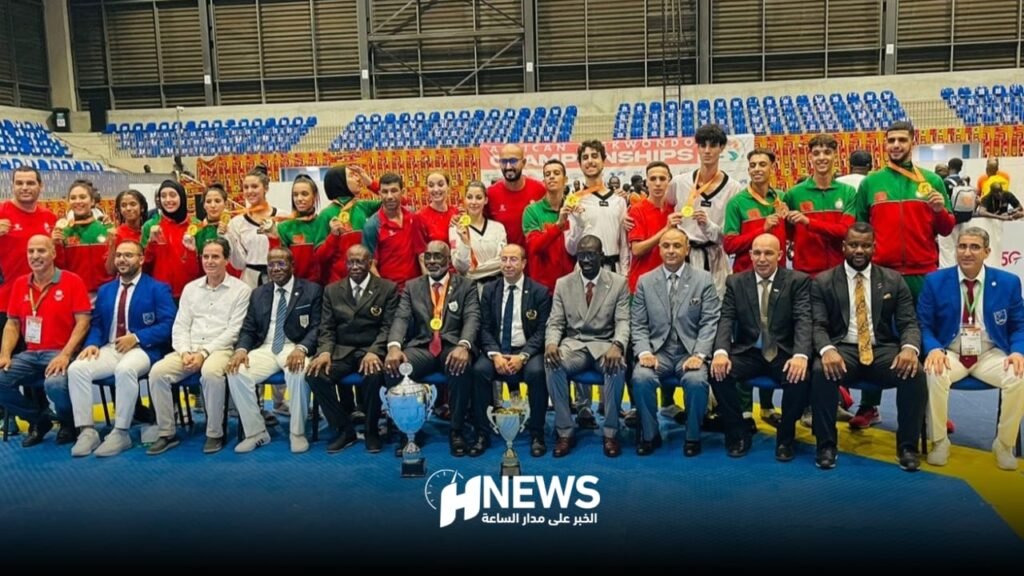 أسود التايكوندو أبطالا لإفريقيا