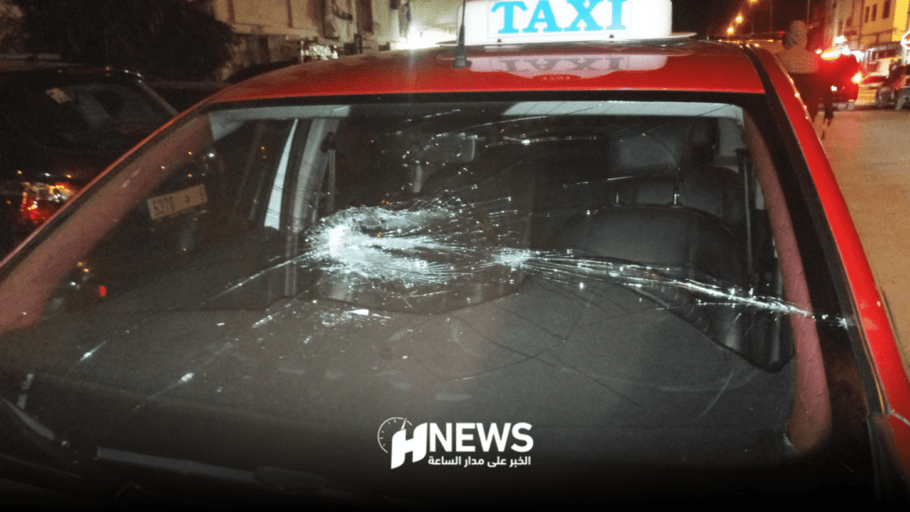 تخريب سيارات الأجرة بالبيضاء