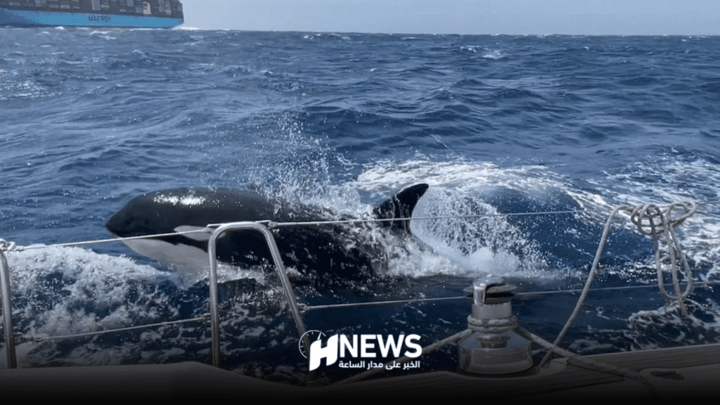 حيتان “الأوركا” تغرق يختا بولنديا قبالة سواحل طنجة