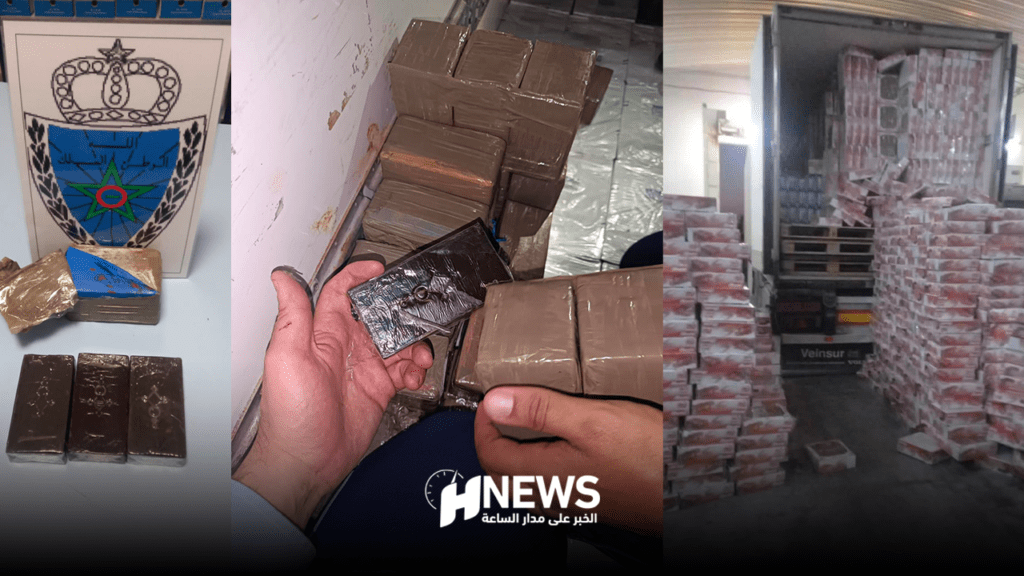 إحباط تهريب أكثر من 18 طنا من الشيرا بسيدي رحال