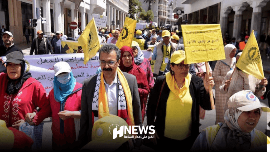 نقابيون يحتجون على ارتفاع الأسعار