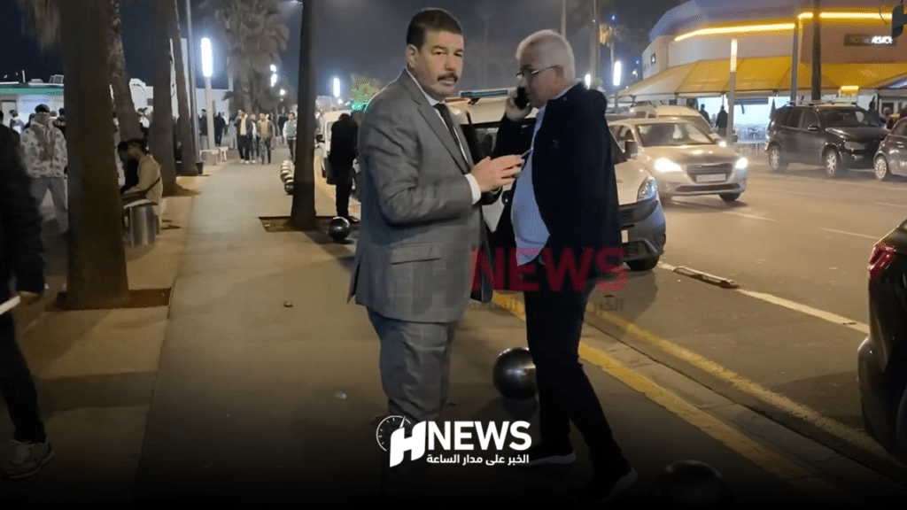 بالفيديو.. والي الأمن الوردي يسهر على اعتقالات البوناني بعين الذئاب