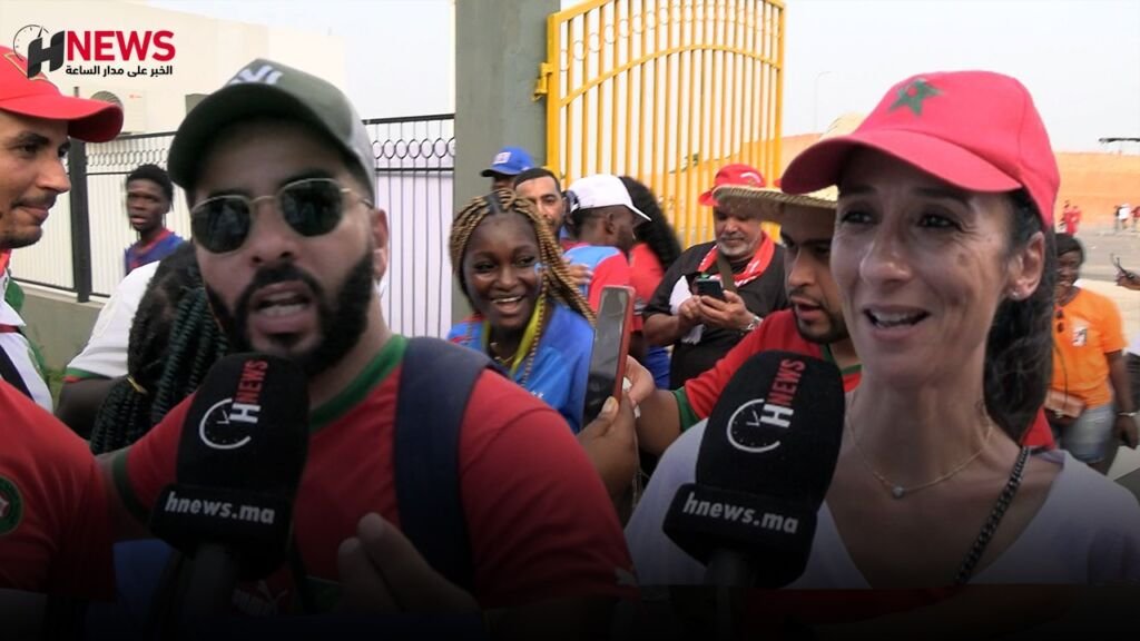 فيديو.. الجمهور المغربي بالكوت ديفوار: صعيب الحال على الأسود