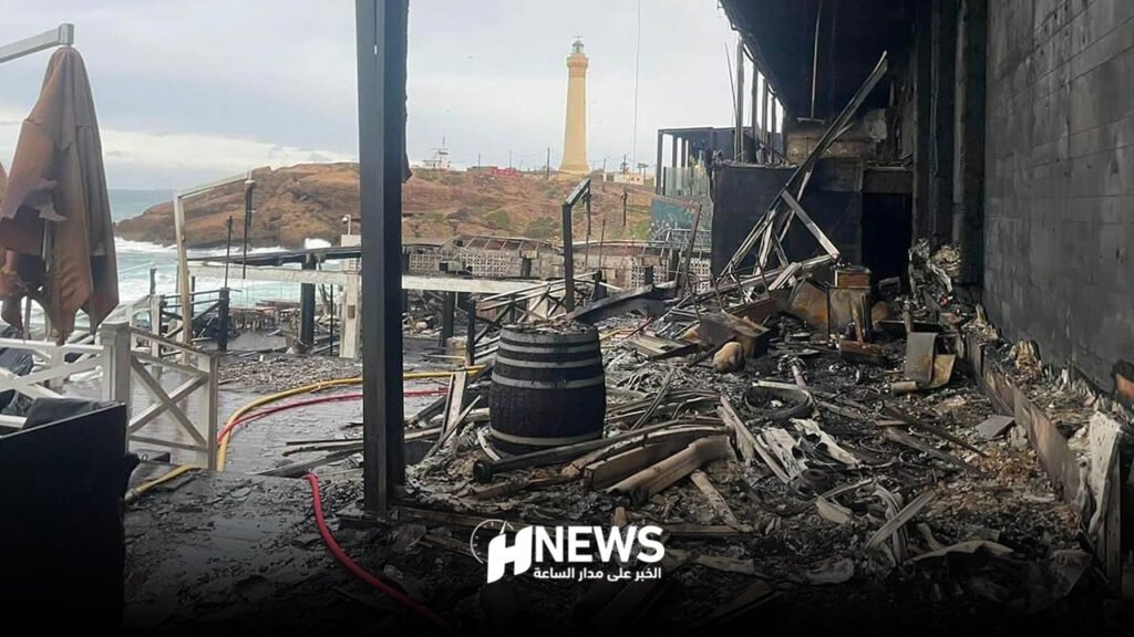 جديد ملابسات حريق منتجع ب”كورنيش” البيضاء