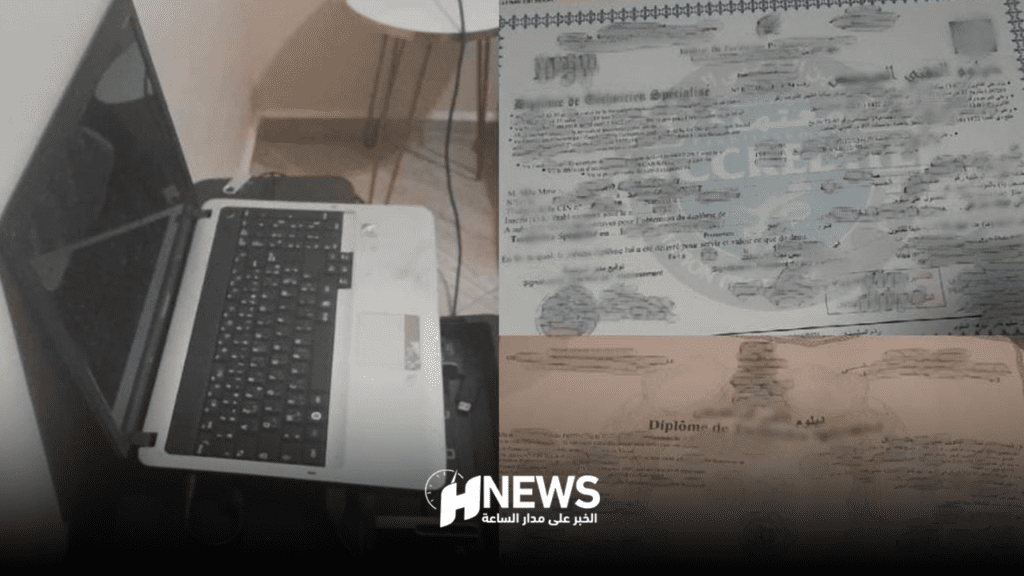 بيع دبلومات مزورة يطيح بشخصين في القنيطرة