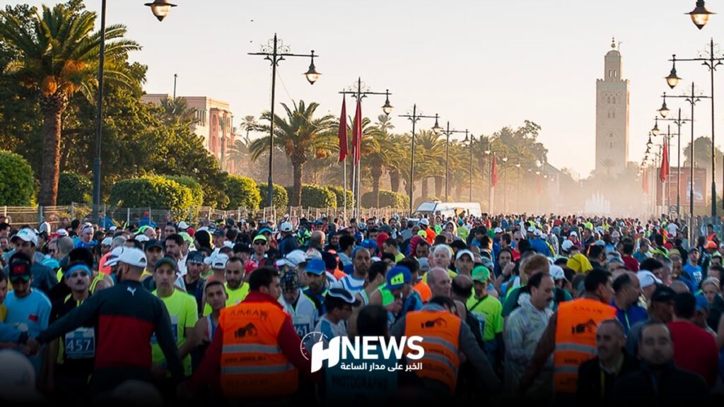 13 ألف عداء في ماراطون مراكش الدولي