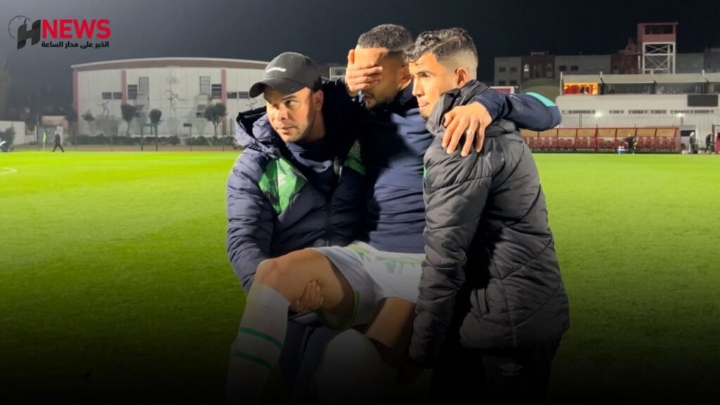 فيديو.. إصابة تهدد موسم نجم الرجاء