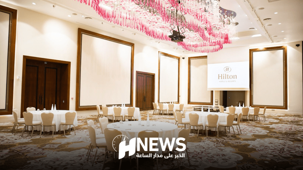 فريق منتجع هيلتون يفوز بجائزة أفضل فريق لتنظيم الأحداث الكبرى