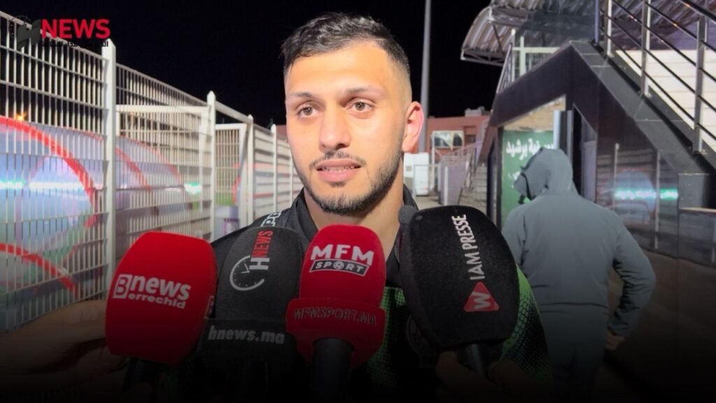 فيديو.. هذا ما قاله رياض بن عياد بعد أول هدف له مع الرجاء