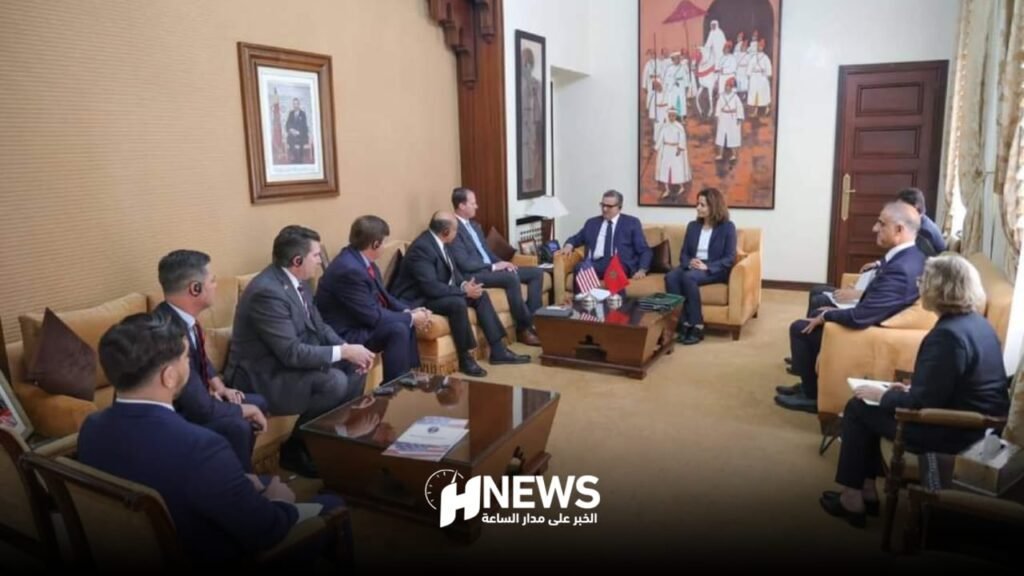 تفاصيل لقاء بين أخنوش ووفد من الكونغرس الأمريكي