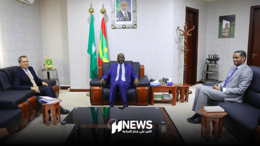 وزير خارجية موريتانيا يستقبل السفير المغربي