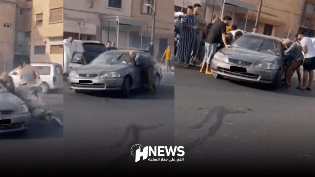 بالفيديو..أمن أكادير يوقف “خطافا” متهورا سحل مواطنين بالشارع