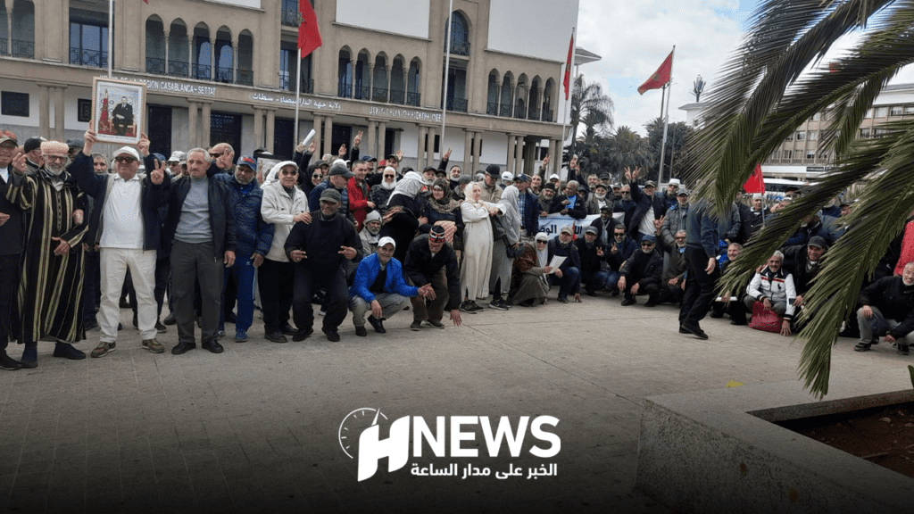 متقاعدو “ليديك” يحتجون من أجل صرف مستحقاتهم “المسلوبة”