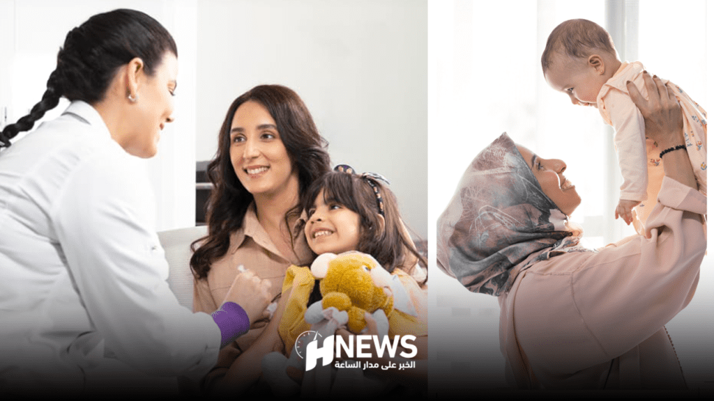 أسبوع التلقيح الأطفال