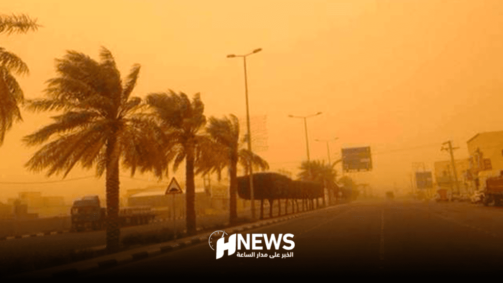 وزارة التجهيز تحذر السائقين من رياح غبارية قوية