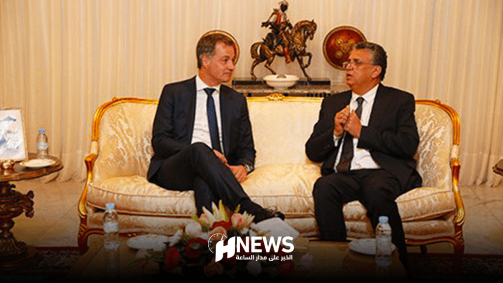 وهبي يستقبل رئيس الوزراء البلجيكي بالرباط