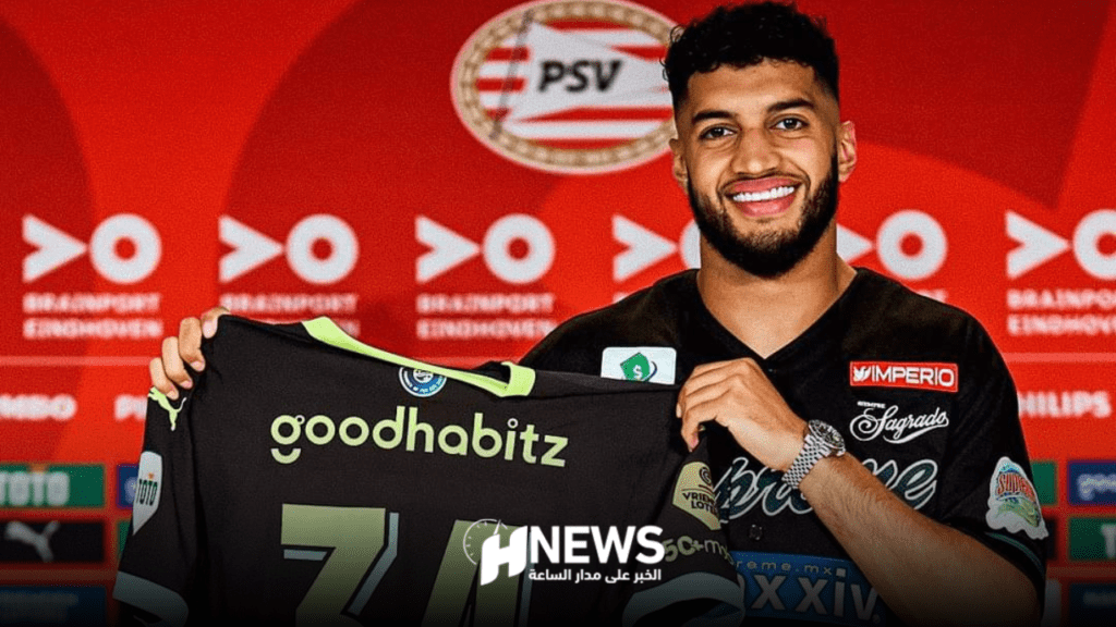 الصيباري يجدد عقده مع إيندهوفن إلى 2029