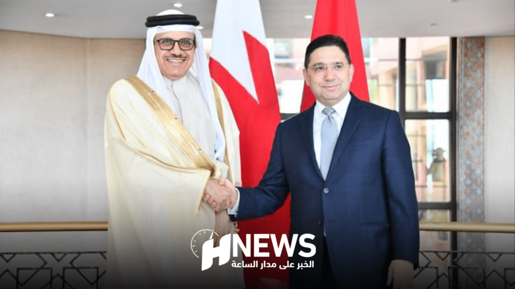 ناصر بوريطة يستقبل وزير خارجية البحرين