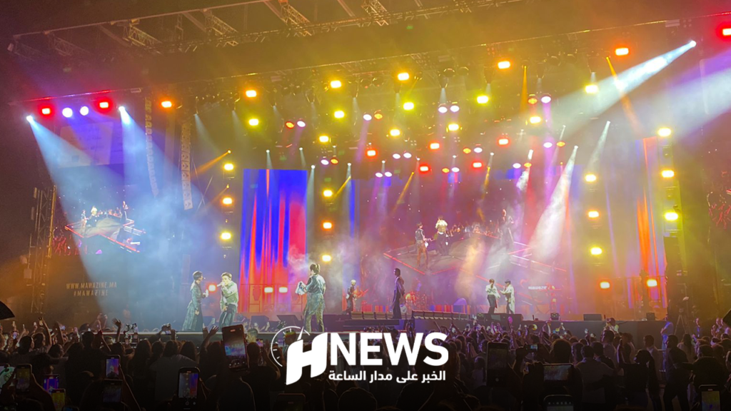 لأول مرة بالمغرب.. فرقة كيبوب تحيي حفلا فنيا وسط جمهور غفير