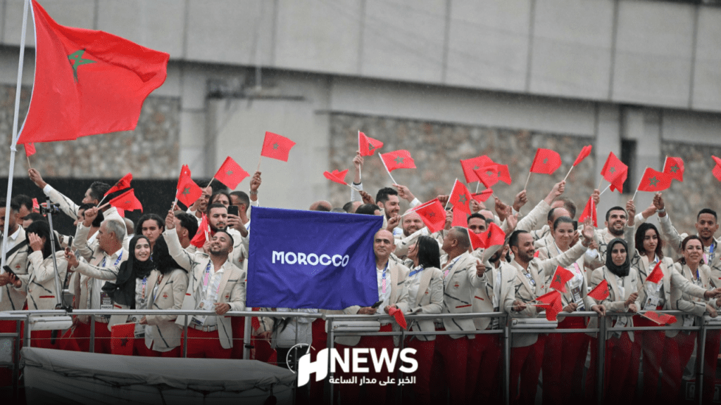 الوفد المغربي بالألعاب الأولمبية بباريس | H-NEWS آش نيوز الوفد المغربي بالألعاب الأولمبية بباريس
