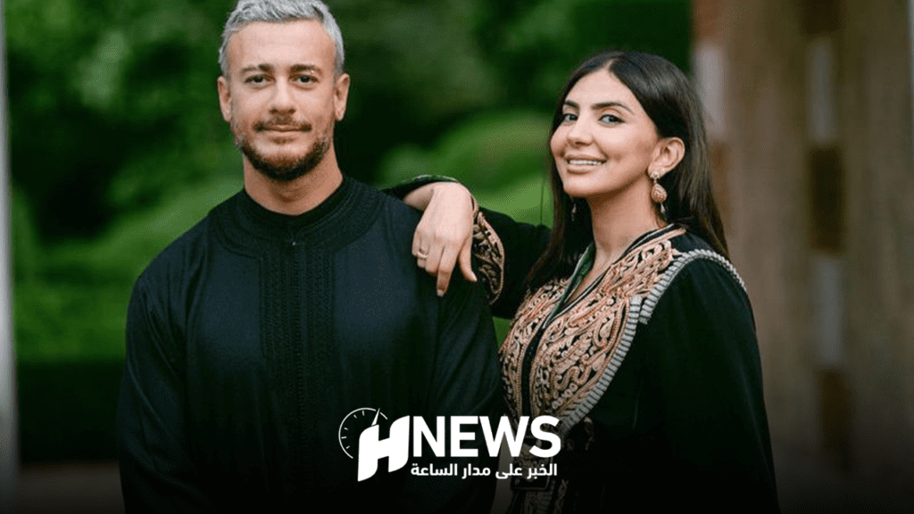 زوجة لمجرد تنفي شائعات الانفصال وتتغزل بزوجها