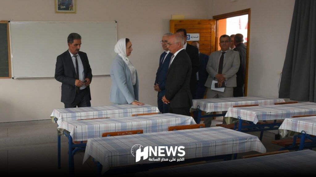 بنموسى يتفقد مشاريع إعادة تأهيل المدارس المتضررة من زلزال الحوز