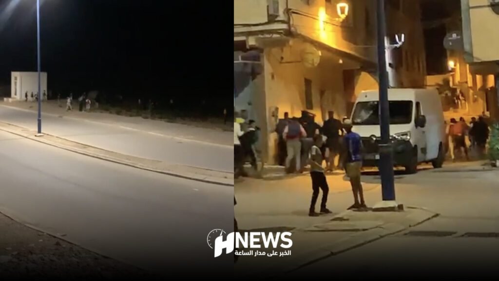 مئات الشباب يحاولون الهجرة من الفنيدق نحو سبتة سباحة.. تفاصيل