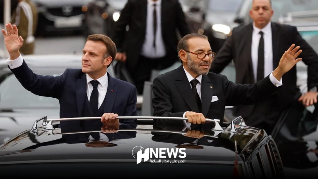 محمد السادس إيمانويل ماكرون