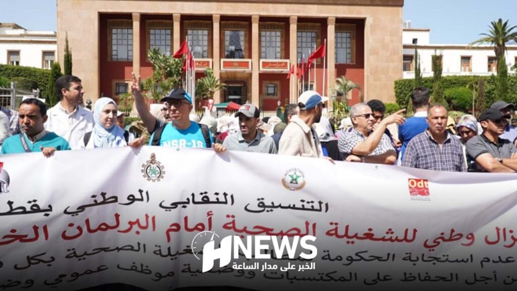 التنسيق الصحي يحذر الحكومة من تصعيد الاحتجاجات