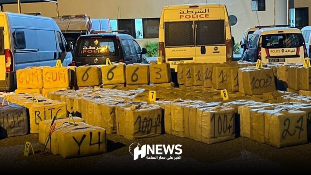 الأمن المغربي يصادر كميات قياسية من الشيرا والكوكايين في 2024