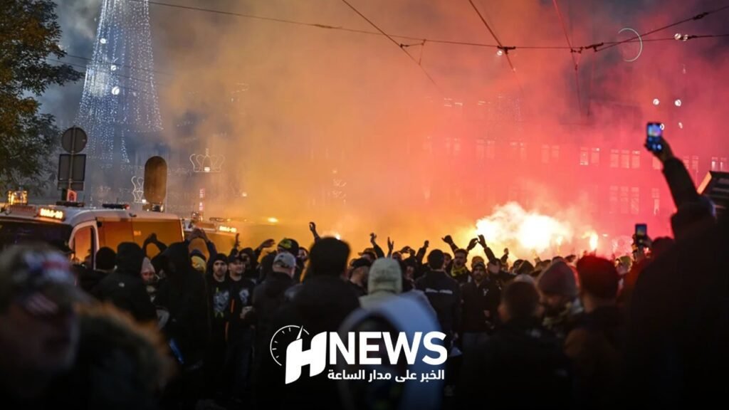 أحداث مباراة أمستردام كتأكد أن الإنسان بطبعو حيوان