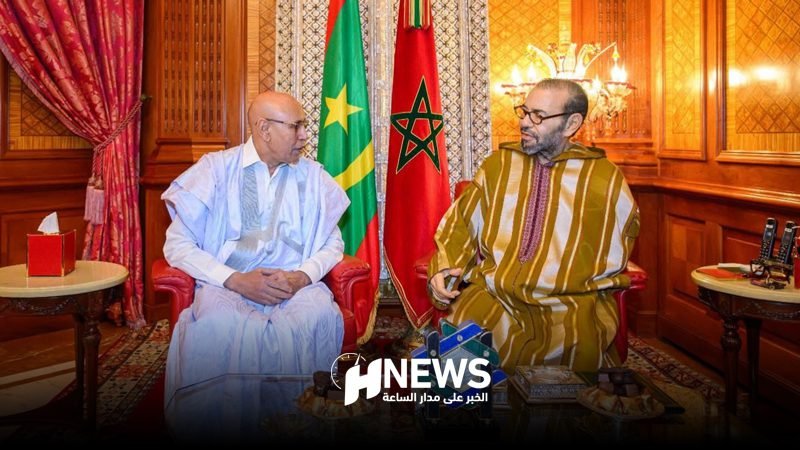 محمد السادس ورئيس موريتانيا
