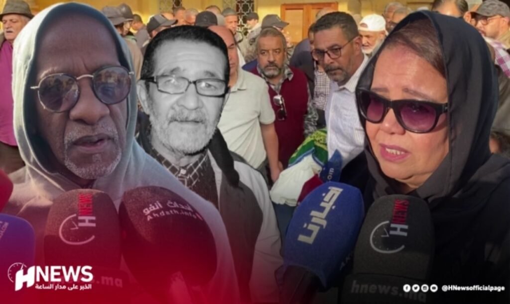 تشييع جثمان الزعري بمقبرة الشهداء في غياب الفنانين.. فيديو