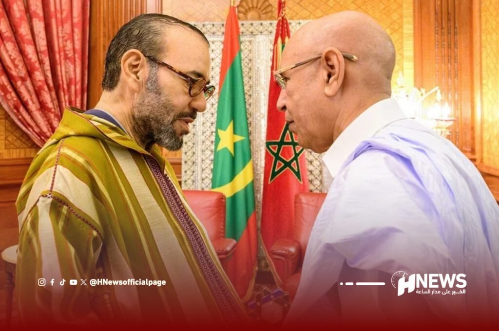 الملك والرئيس الموريتاني | H-NEWS آش نيوز الملك والرئيس الموريتاني