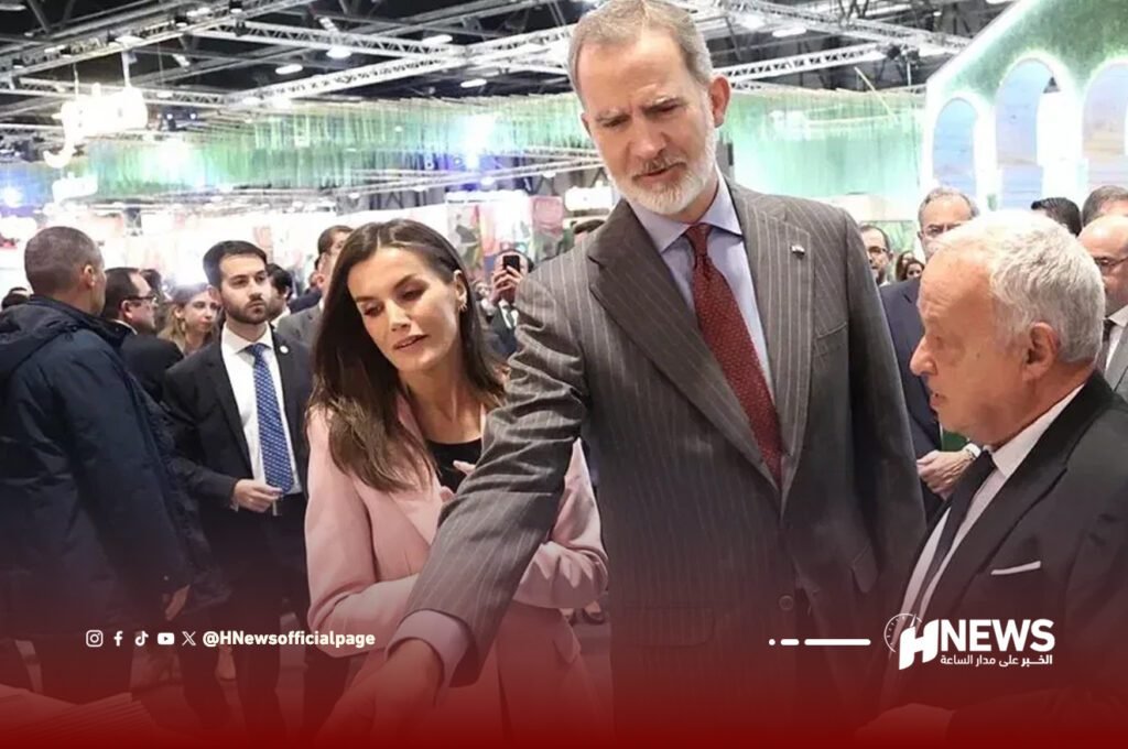 عاهلا إسبانيا يزوران رواق المغرب بمعرض السياحة فيتور 2025